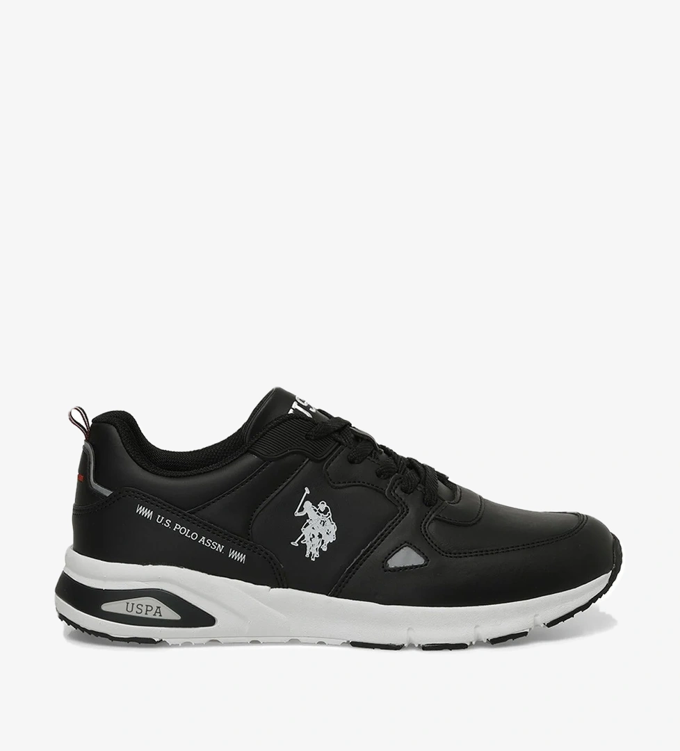 U.s. Polo Assn. U.s. Polo Assn. VANCE 4PR Siyah Erkek Sneaker Flo'da! Siyah - 1. görsel