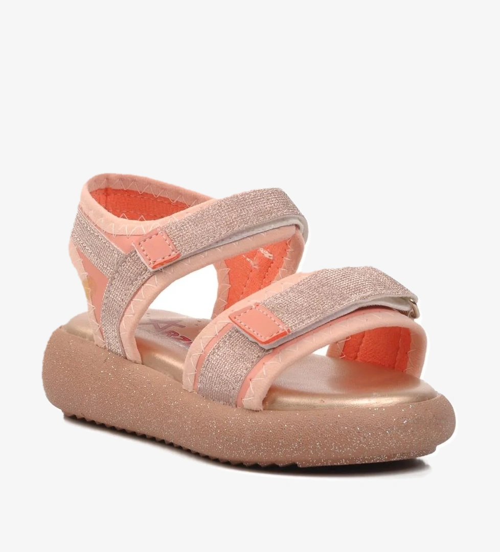 24-402-P Pudra Ortopedik Çocuk Sandalet - Görsel 1