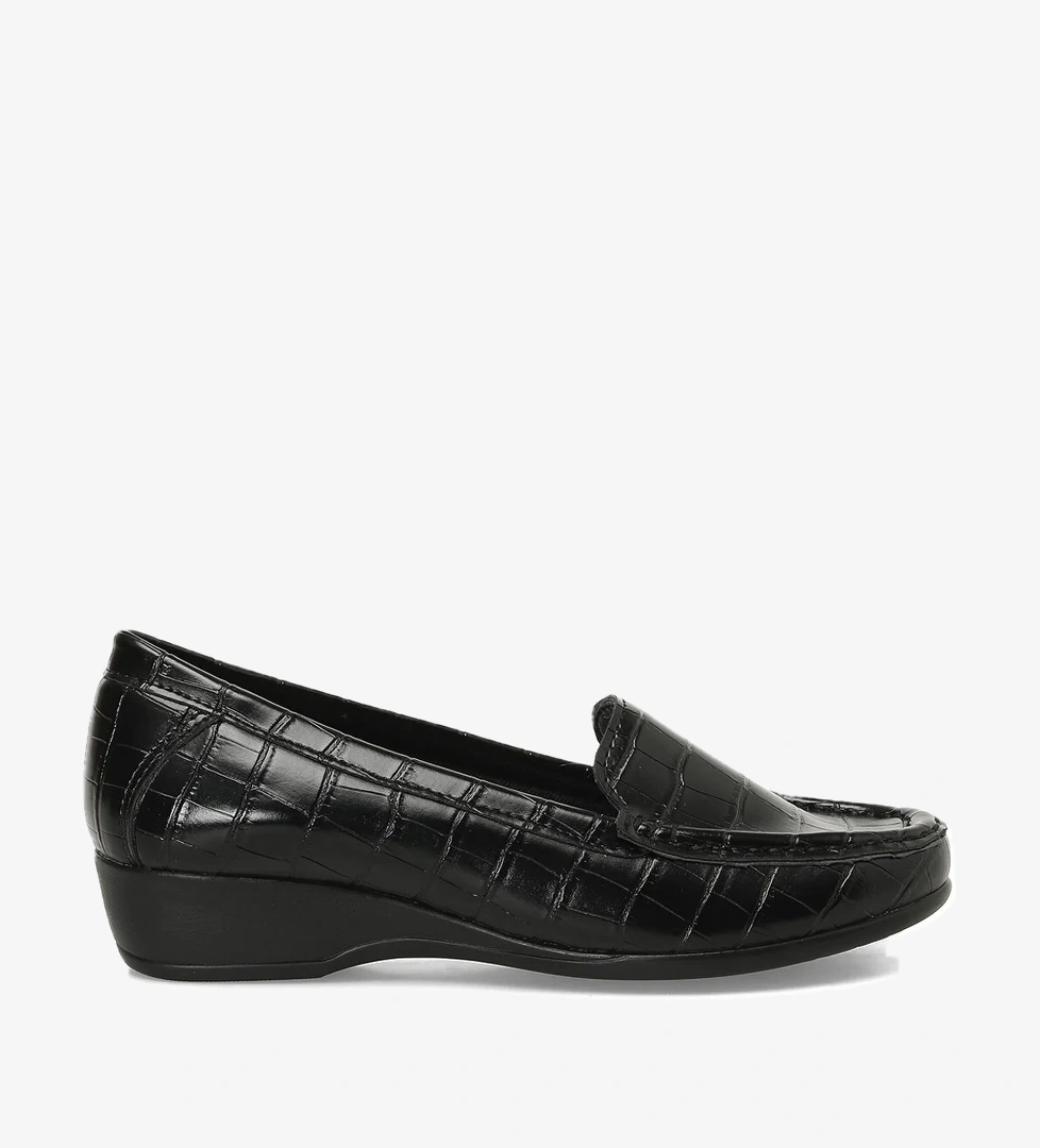 166524.Z4PR Siyah Kadın Loafer - Görsel 1