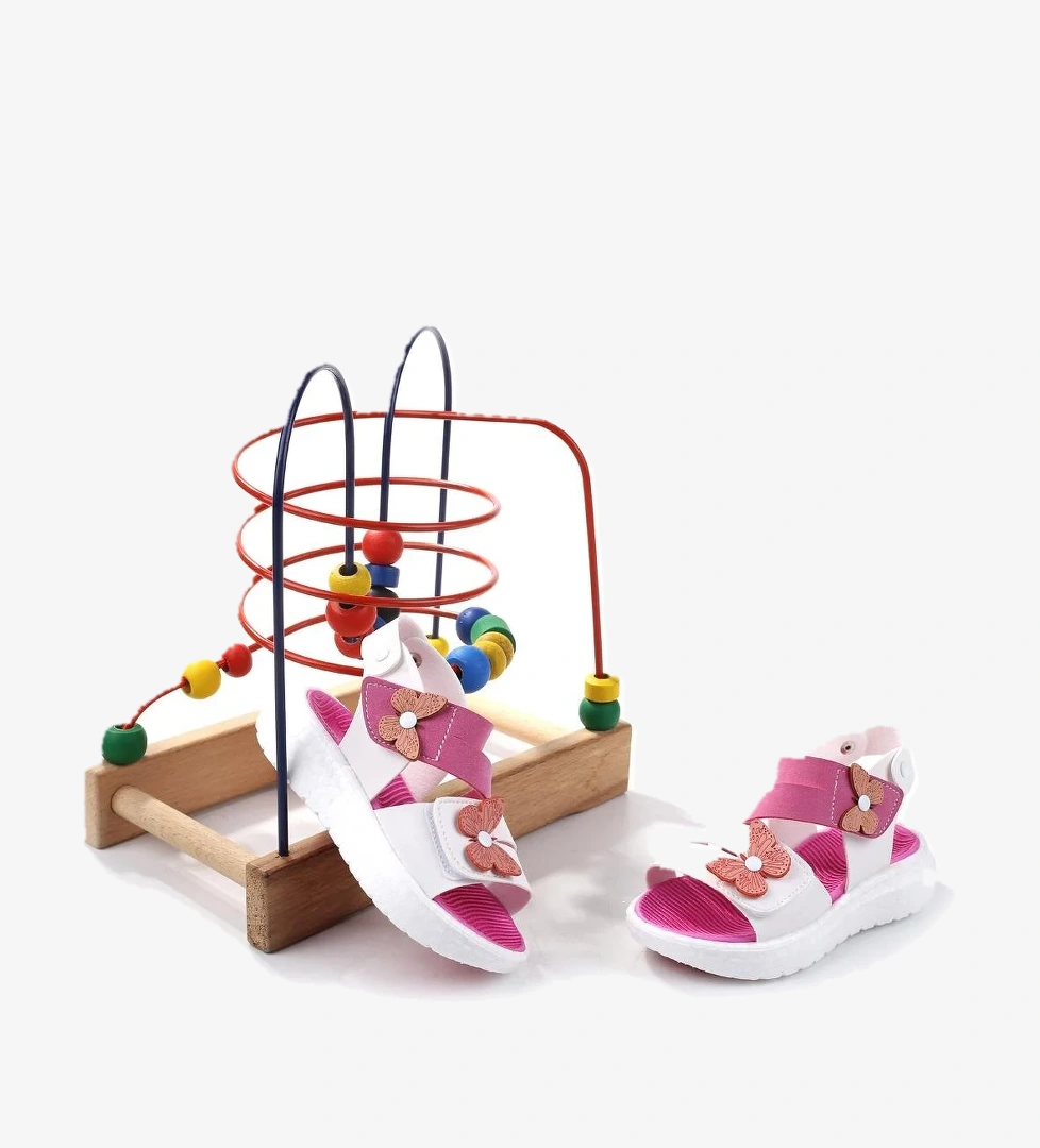 Şirin Bebe 3844 Kız Çocuk Ortopedik Sandalet