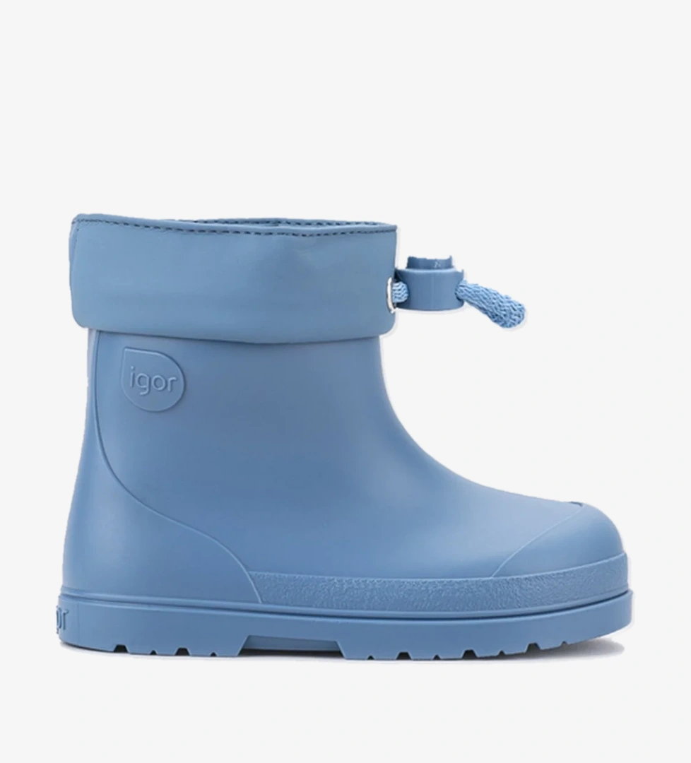 MENDI Unisex Çocuk Çizme Mavi - Görsel 1