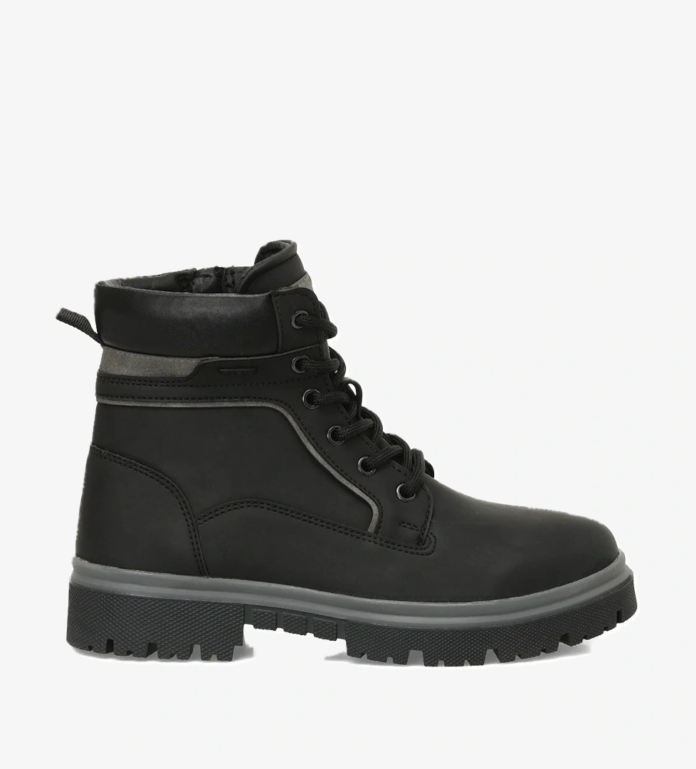 VERONTA 4PR Siyah Kadın Worker Bot - Görsel 1