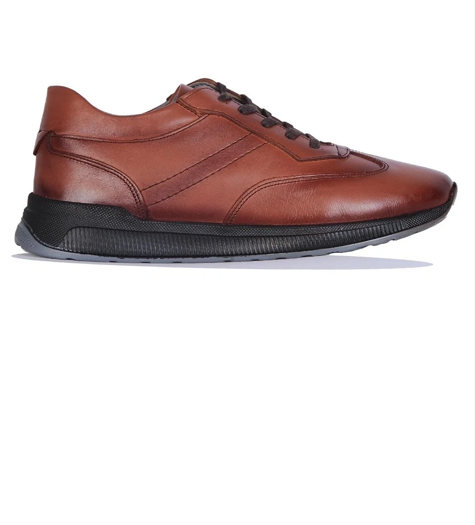 Mp 242-4566Mr %100 Deri Poli Erkek Günlük Casual Ayakkabı - Görsel 1