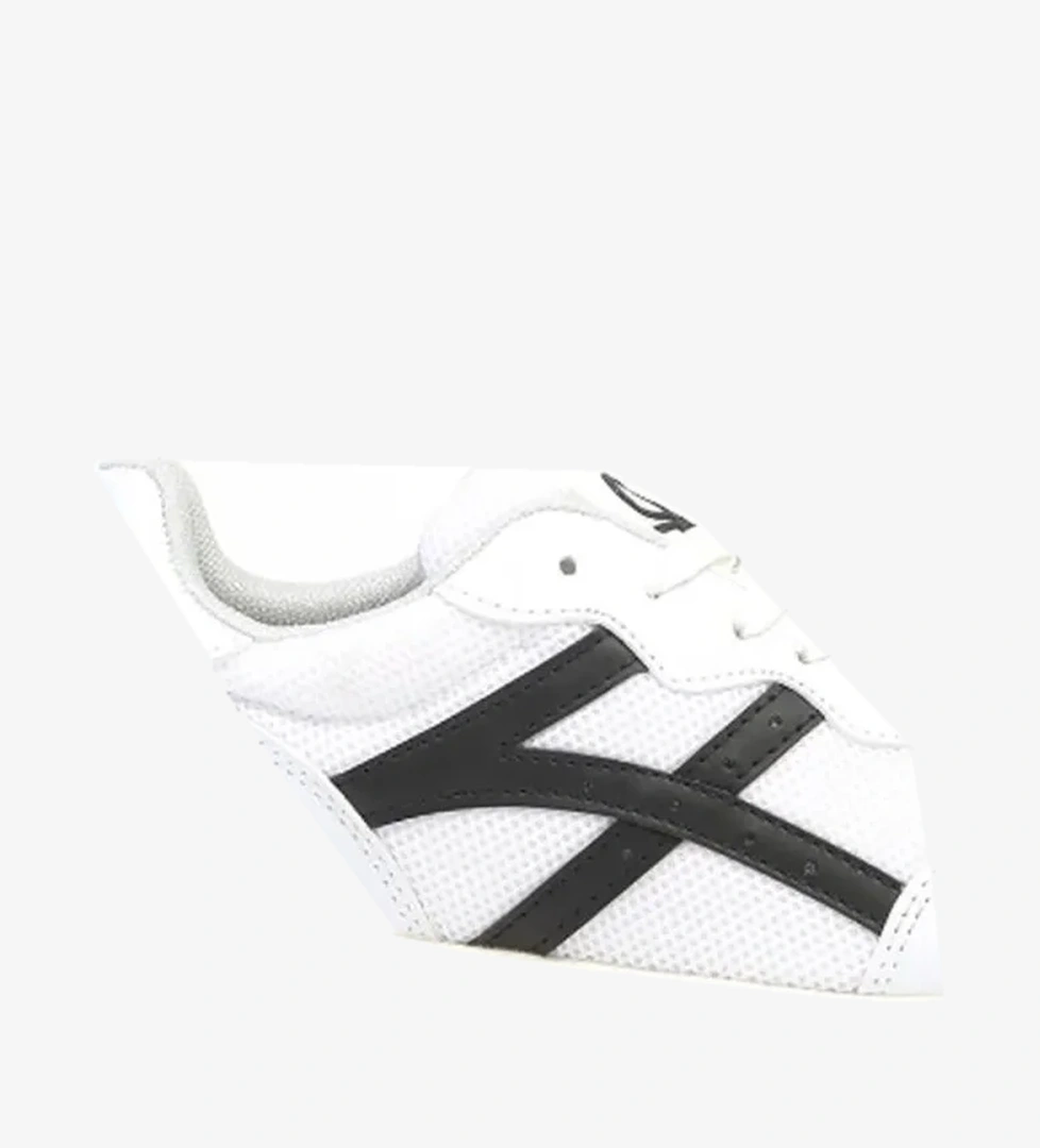 30988 Erkek Sneaker Ayakkabı 4K Beyaz Siyah