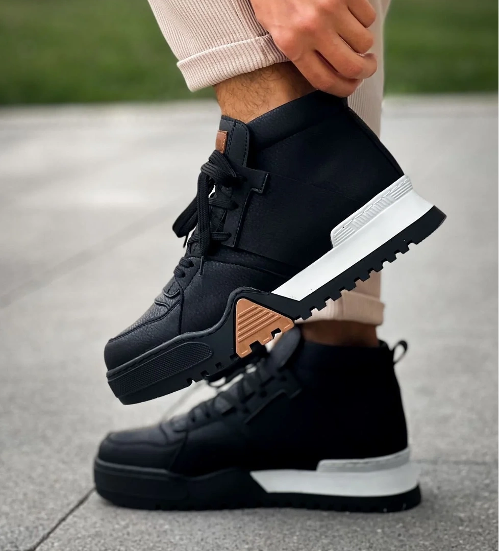 CH057 GSBT Ghost Line Erkek Bot SIYAH/SIYAH