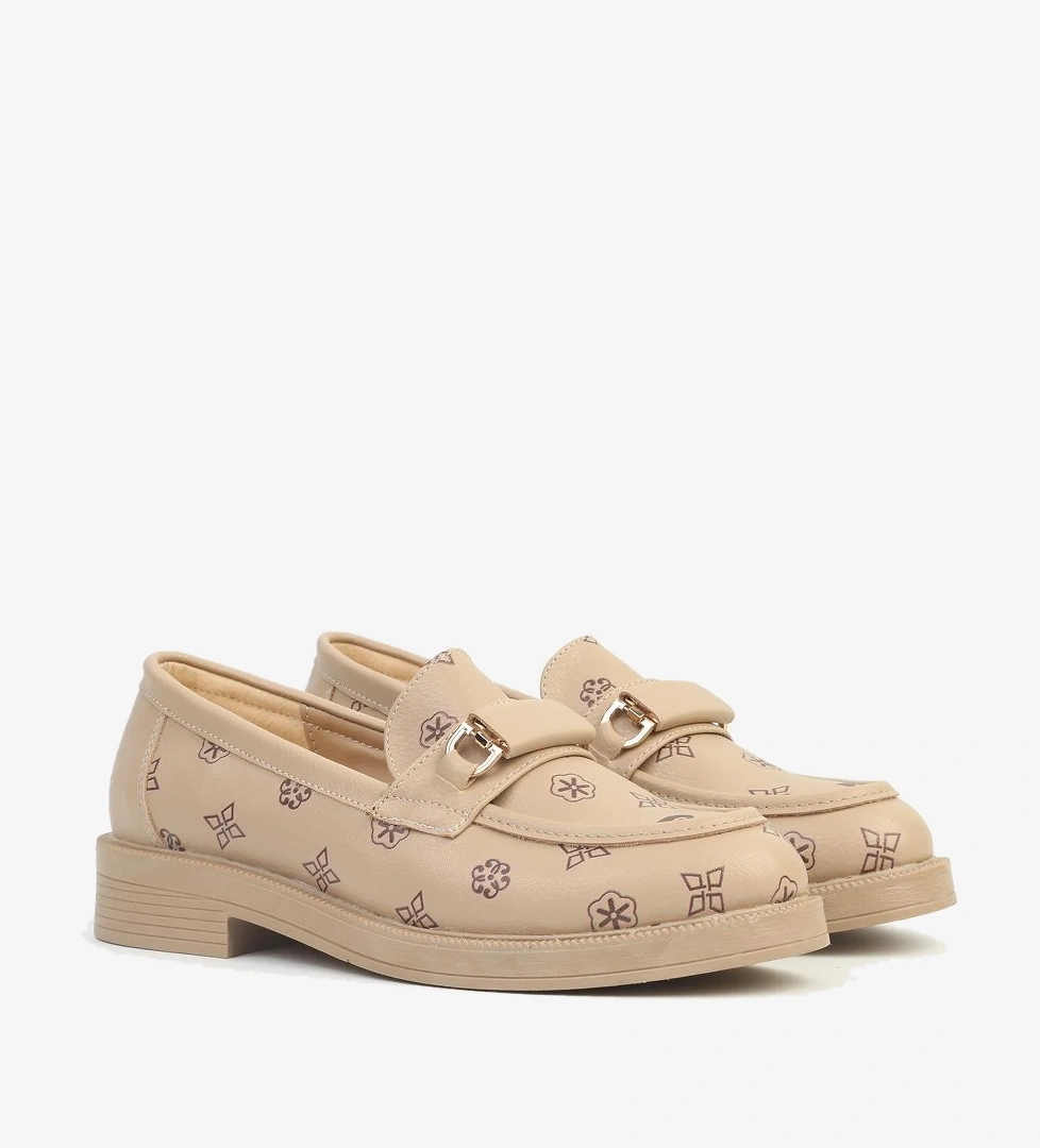 ierre Cardin® | PC-54117 - Kadın Bej Loafer