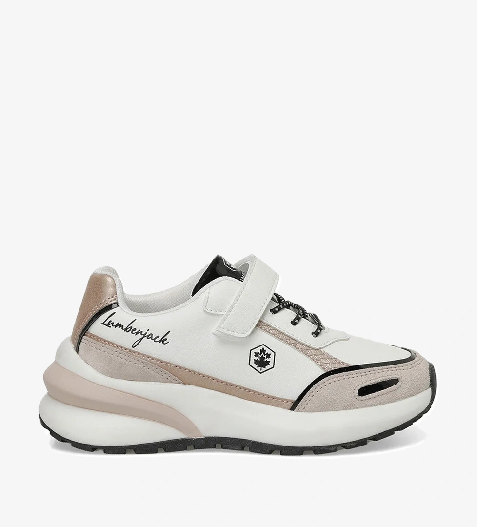 Lumberjack Lumberjack MINESA 4PR Beyaz Kız Çocuk Sneaker | Flo Beyaz - 1. görsel