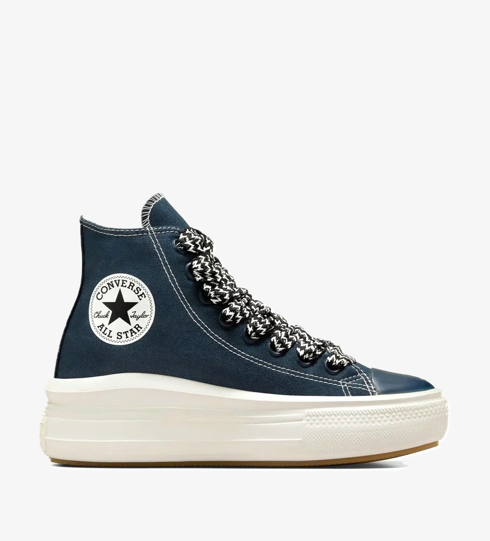 Converse Chuck Taylor All Star Mov Lacivert Kadın High Sneaker model görseli