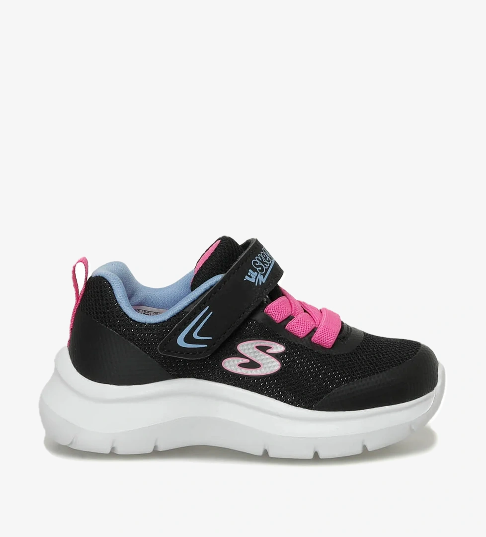 Skechers SNAP SPRINTS 2.0 Siyah Kız Çocuk Spor Ayakkabı