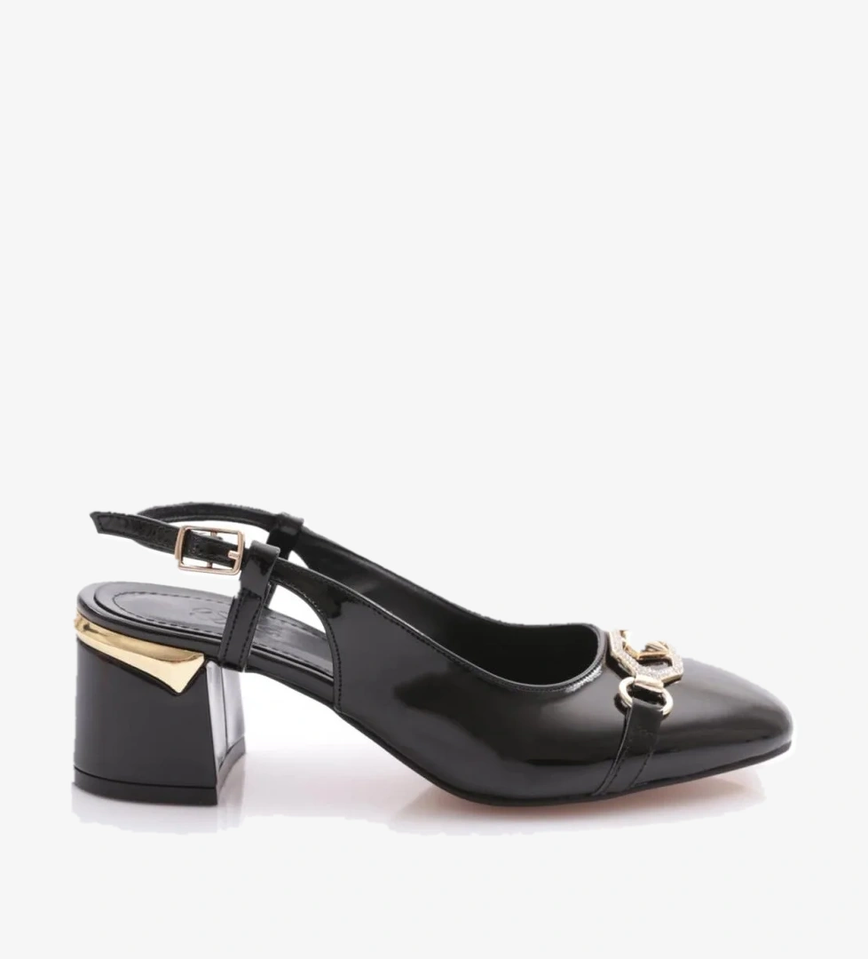 Dgn 24141 Kadin Arkadan Bağlama Topuklu Ayakkabi model görseli