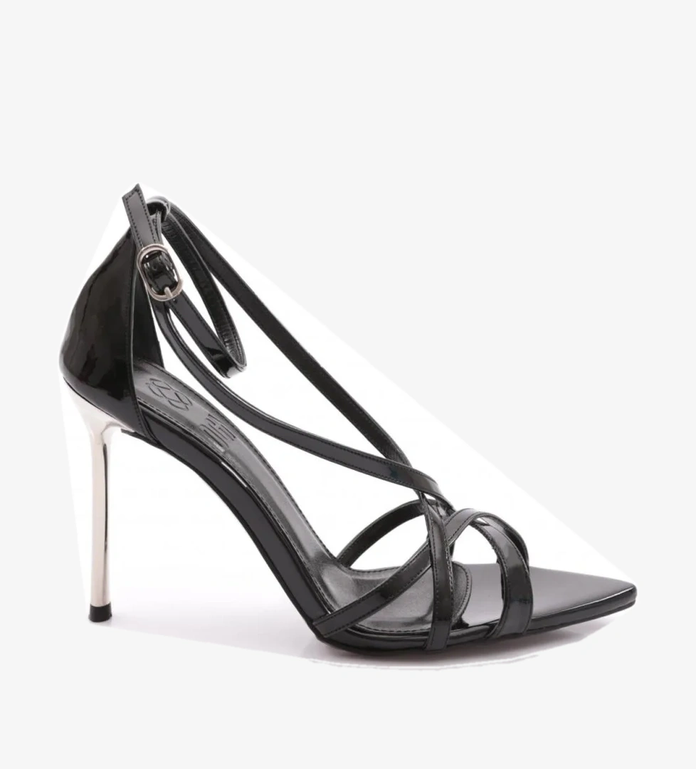 5520 Kadin Topuklu Abiye Ayakkabi - Görsel 1