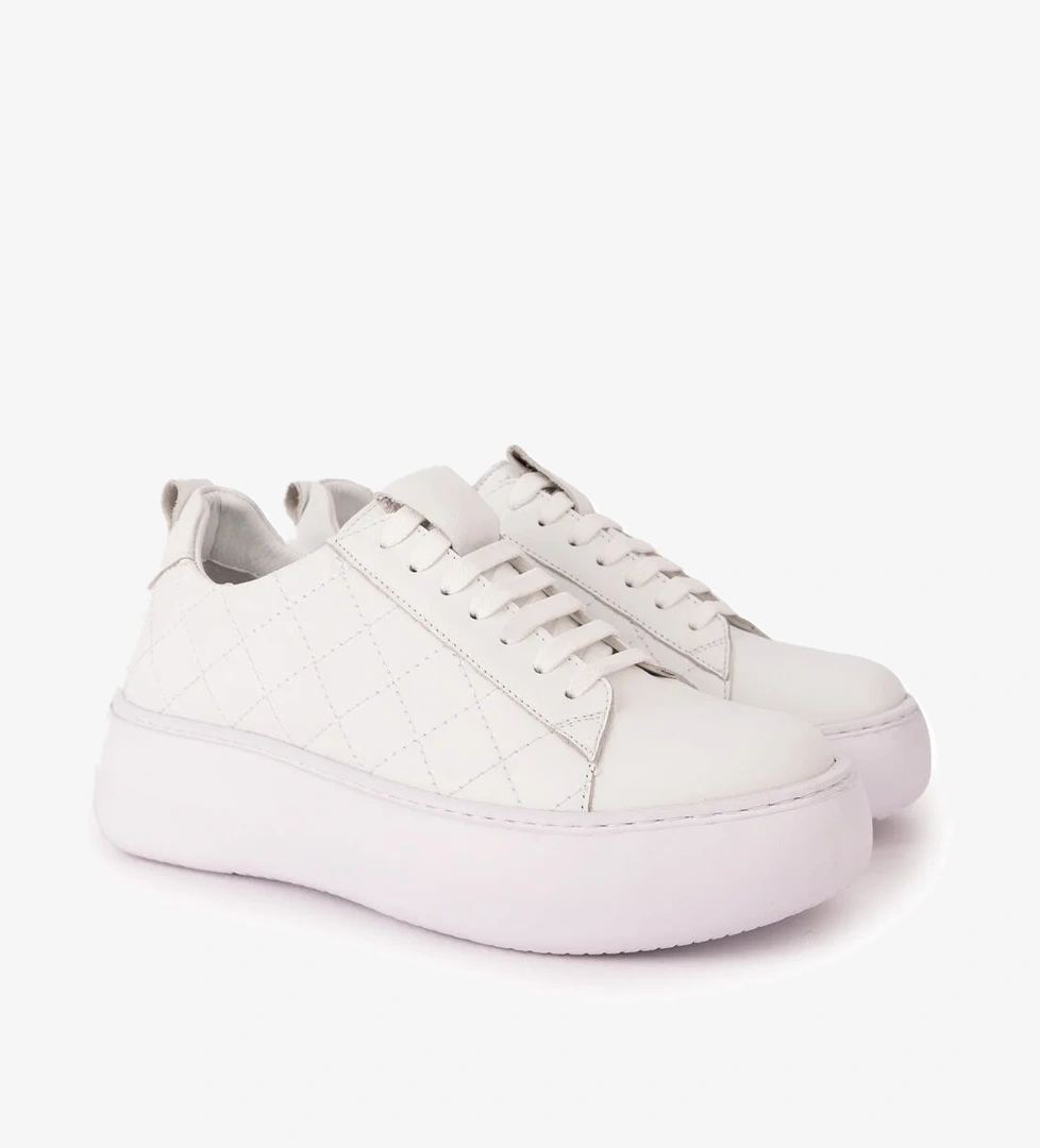 Gondol Kundura Gondol Hakiki Deri Anatomik Taban Kapitone Detaylı Spor Ayakkabı Als.378 model görseli