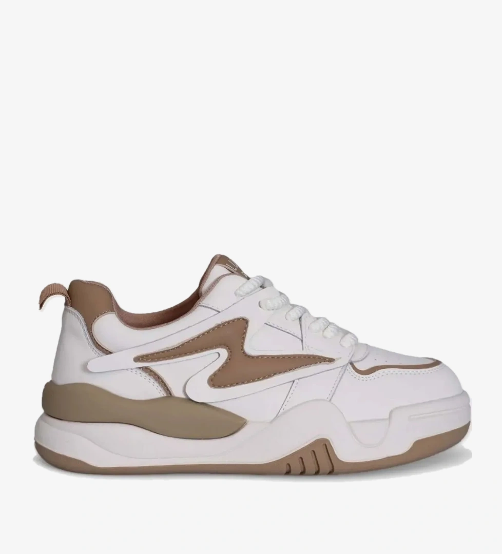 Lufian 121230010 Maya Unisex Sneaker Ayakkabı Bej model görseli