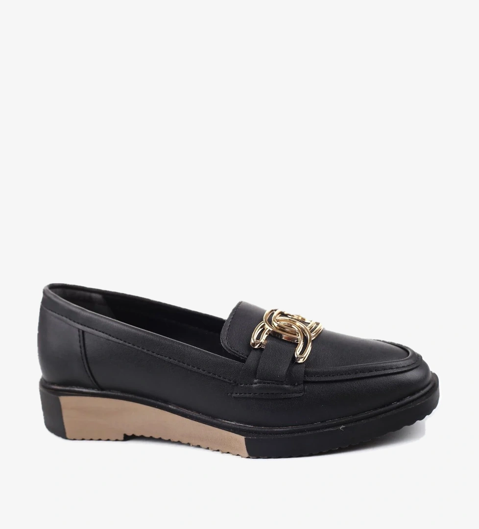 Le Guzzi 3851 Dolgu Topuk Günlük Kadın Ayakkabı - Görsel 1