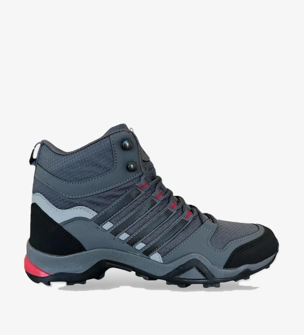 Erkek Su İtici Soğuk Geçirmez Günlük Trekking Outdoor Bot FÜME