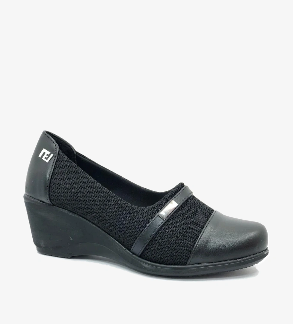 011 Feta Kadın Dolgu Topuklu Ayakkabı - Görsel 1