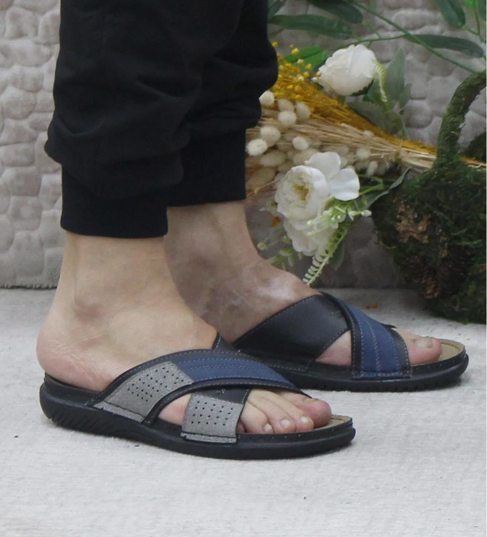 Fort 171202 Siyah Rahat Esnek Anatomik Erkek Terlik model görseli