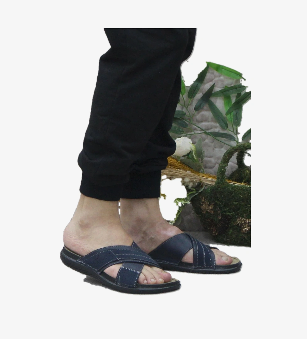 Fort 171202 Lacivert Rahat Esnek Anatomik Erkek Terlik model görseli