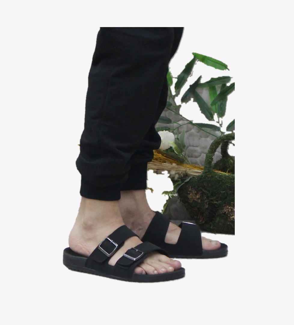 Fort 206005 Siyah Rahat Esnek Anatomik Erkek Terlik model görseli