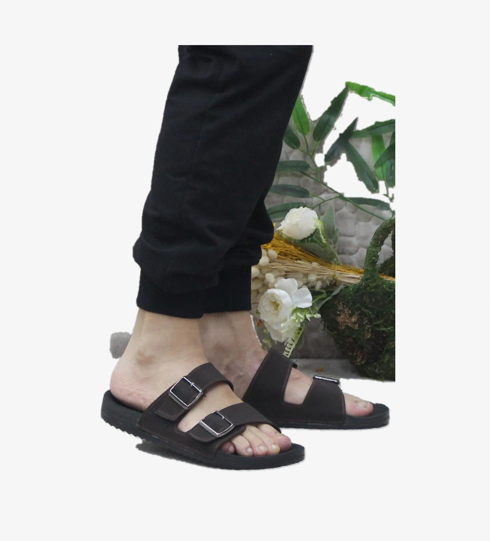 Fort 206005 Kahve Rahat Esnek Anatomik Erkek Terlik model görseli