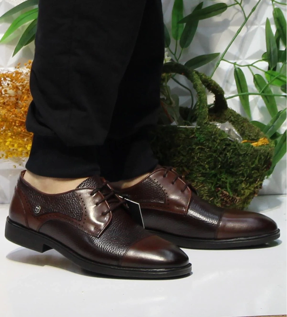 Pierre Cardin 63599 Kahve Orijinal Ürün Kauçuk Taban İç Ve Dış Hakiki Deri Erkek Ayakkabı model görseli