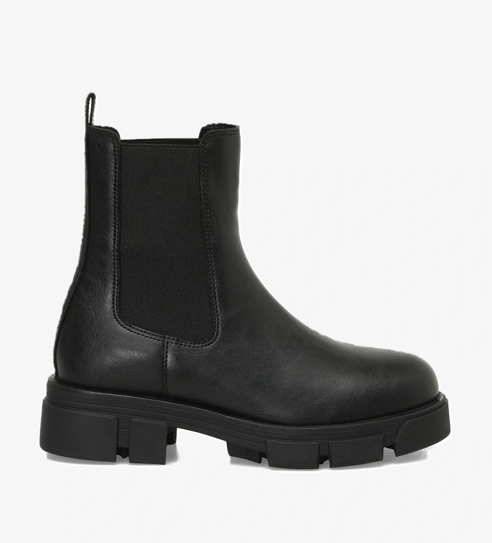 Polaris 322647.Z 4PR Siyah Kadın Chelsea Bot - Görsel 1