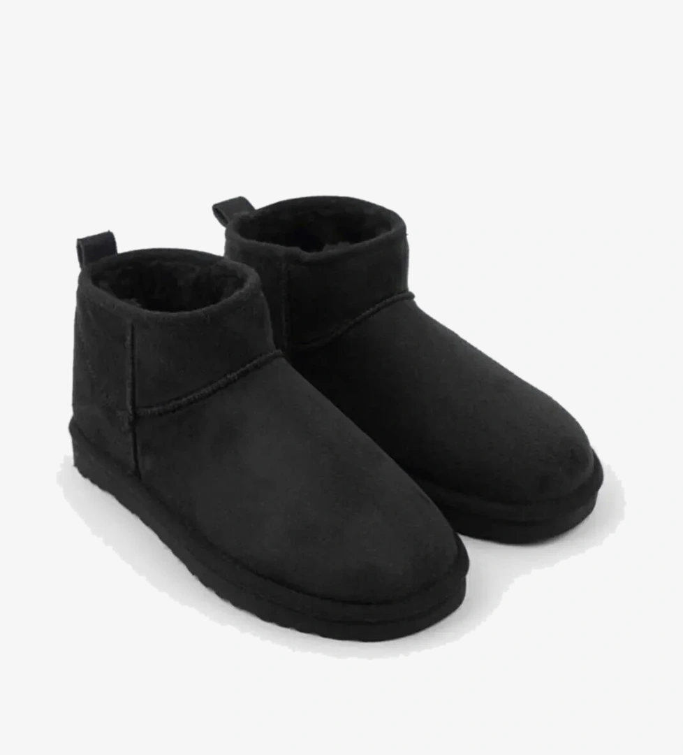 Odesa Ayakkabı Süet Yarım Bot Içi Tüylü Kalın Taban Ayakkabı model görseli