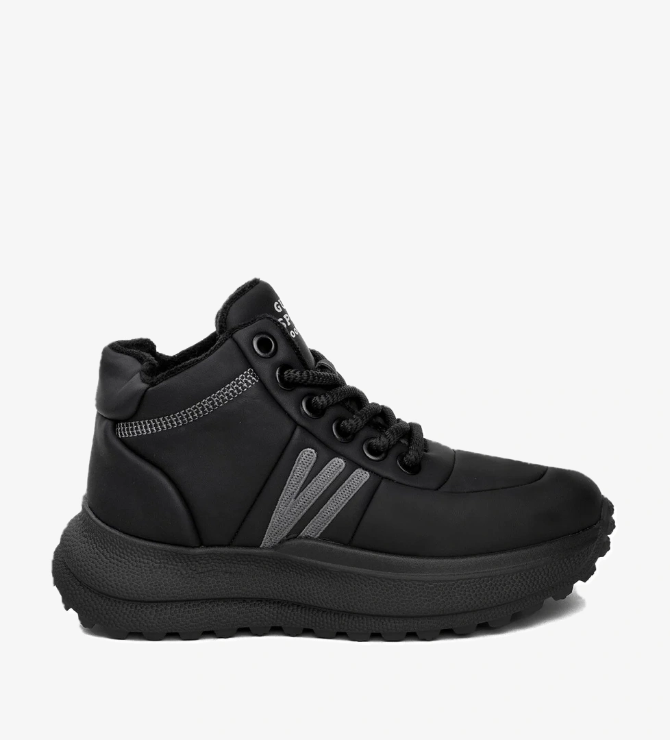 Guja 24K3174 Kadın Kalın Taban Sneaker Bot Siyah model görseli