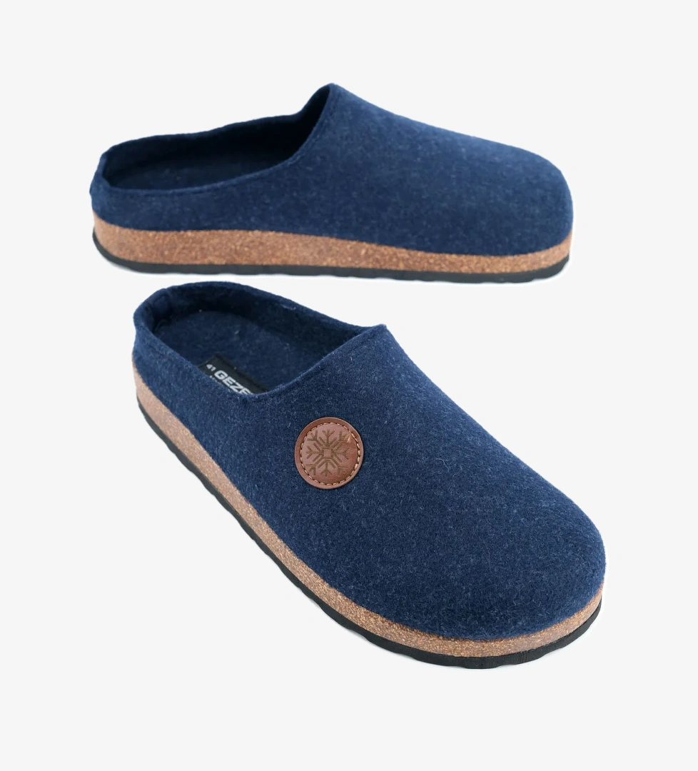 Kışlık Mantar Taban Ev Bahçe Rahat Taban Erkek Terlik - Görsel 1