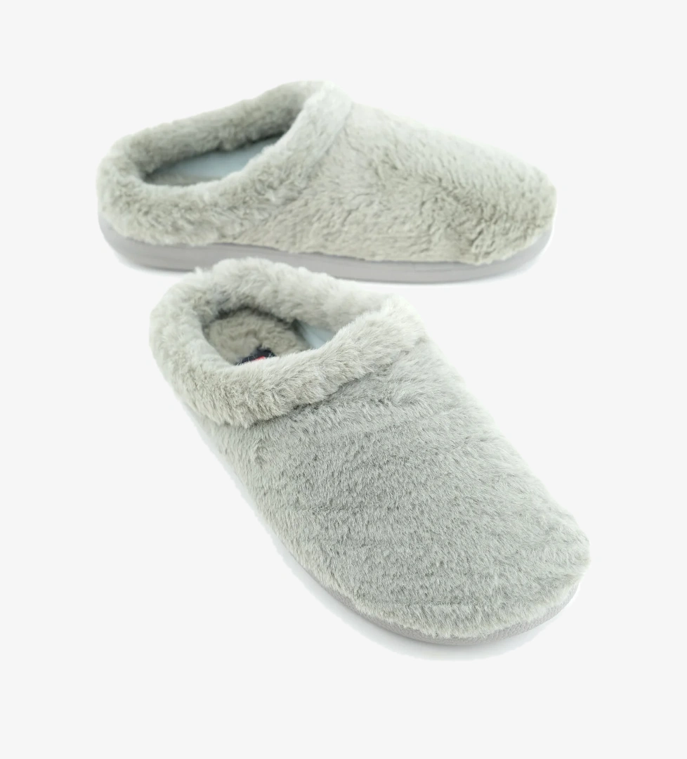 Kadın Kışlık Rahat Taban Ev Bahçe Gondol Terlik - Görsel 1