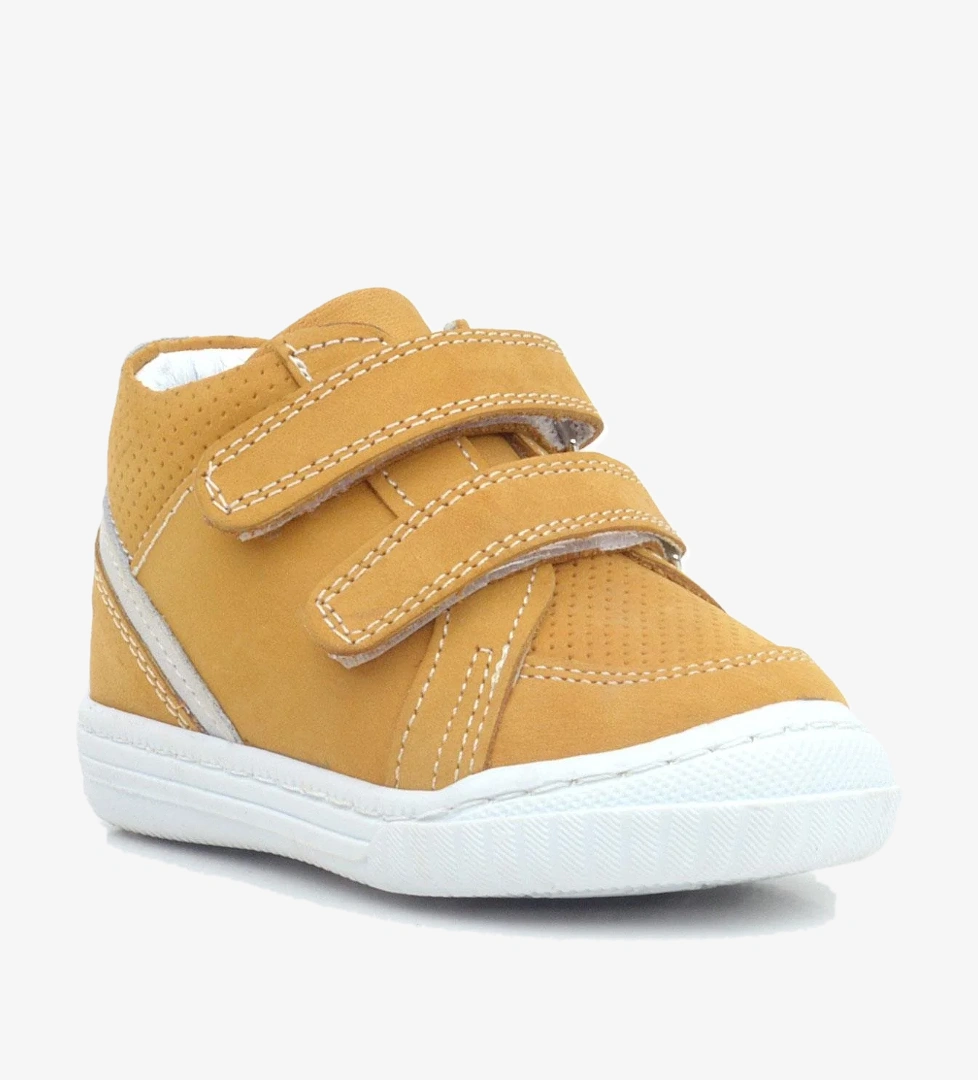 Raya Hakiki Deri Taba Cırtlı Erkek Bebek Bot - Görsel 1