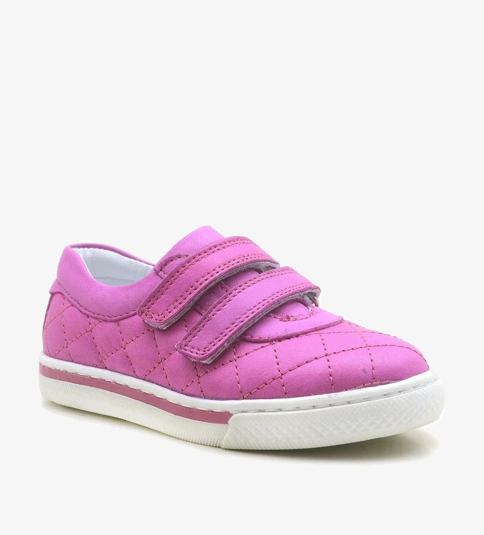 Günde Hakiki Deri Cırtlı Kız Bebek Spor Ayakkabı model görseli