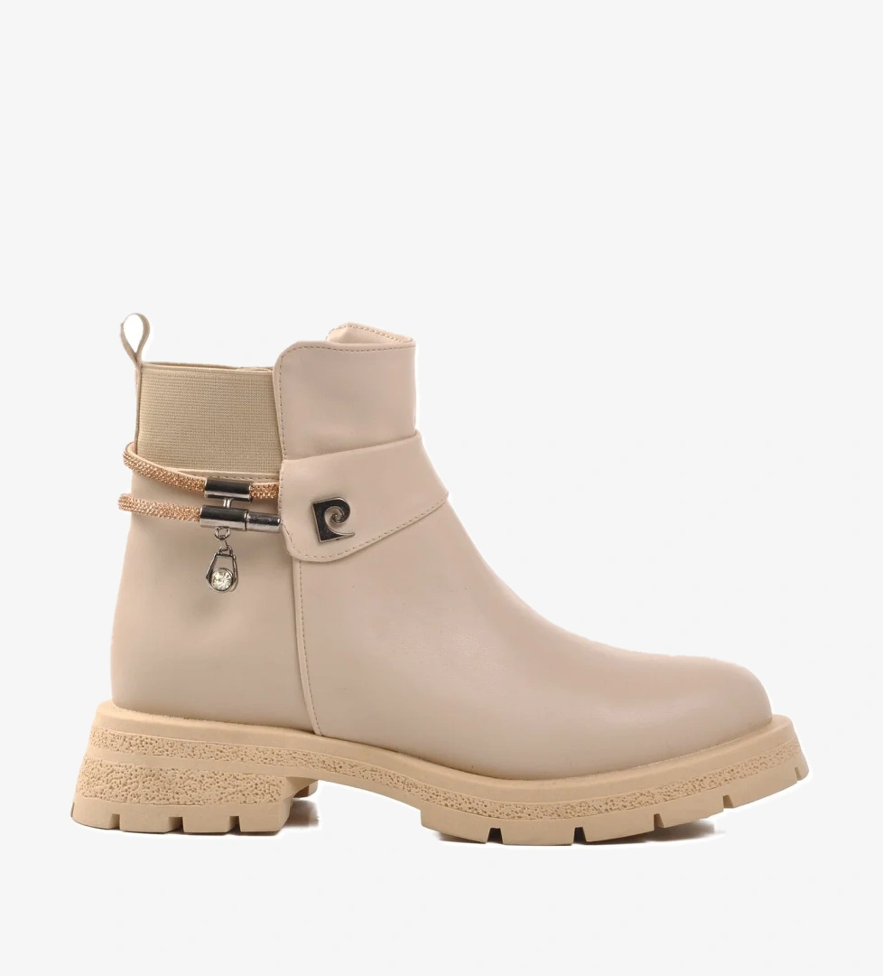 Pierre Cardin Pc-54194 Siyah Bej İçi Polarlı Kadın Bot model görseli