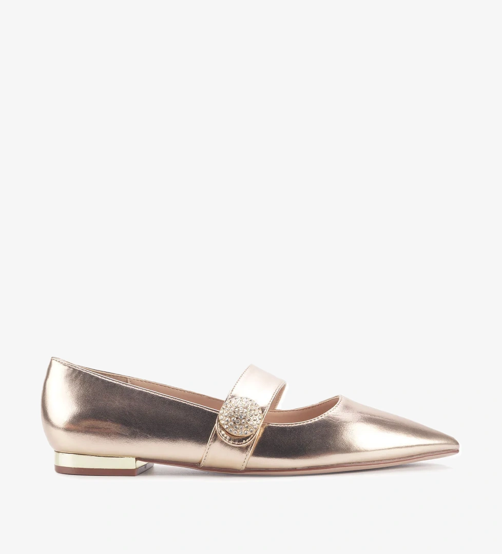 SERENA 4PR Bronz Kadın Babet - Görsel 1