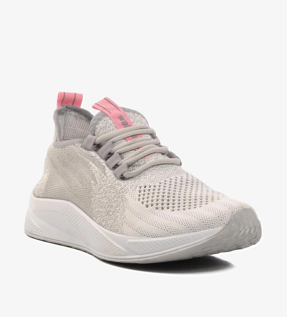 Ravello Buz-Pudra Fileli Unisex Spor Ayakkabı