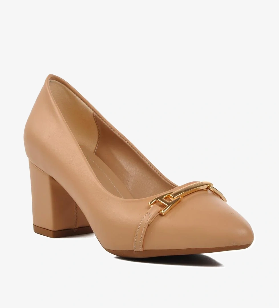 Pierre Cardin PC-54212 Bej Kadın Topuklu Ayakkabı model görseli