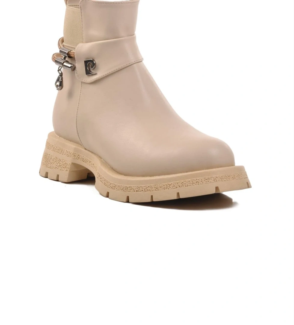 Pierre Cardin Pc-54194 Bej Siyah İçi Polarlı Kadın Bot model görseli