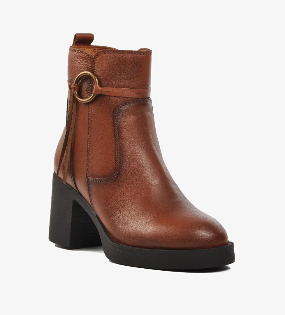 Voyager 9895 Siyah Taba İçi Polarlı Hakiki Deri Kadın Bot model görseli