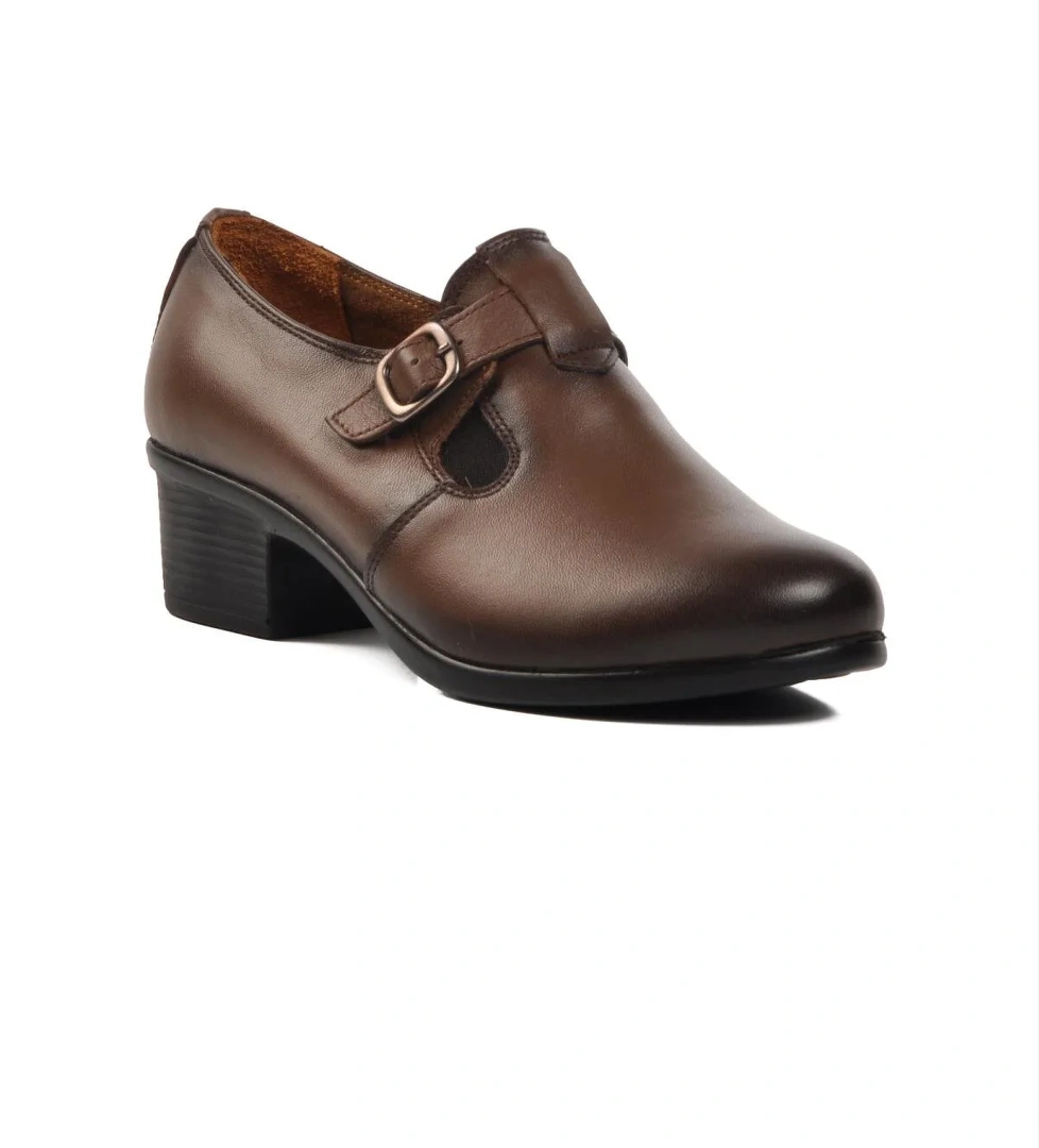 Road318 Ortopedik Hakiki Deri Ceviz Kadın Günlük Ayakkabı