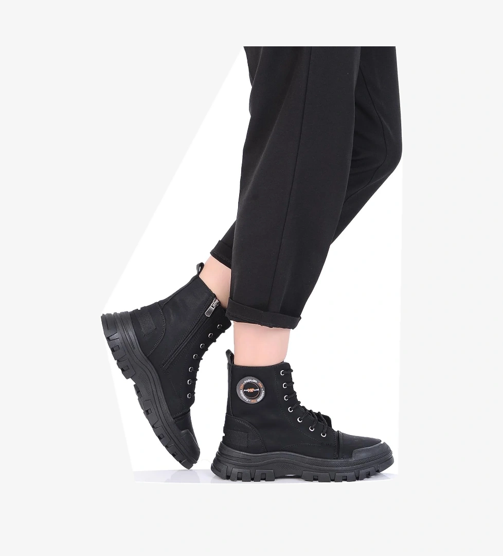 Mp 242-2239Zn Kadın Kışlık Düz Postal Bot Ayakkabı