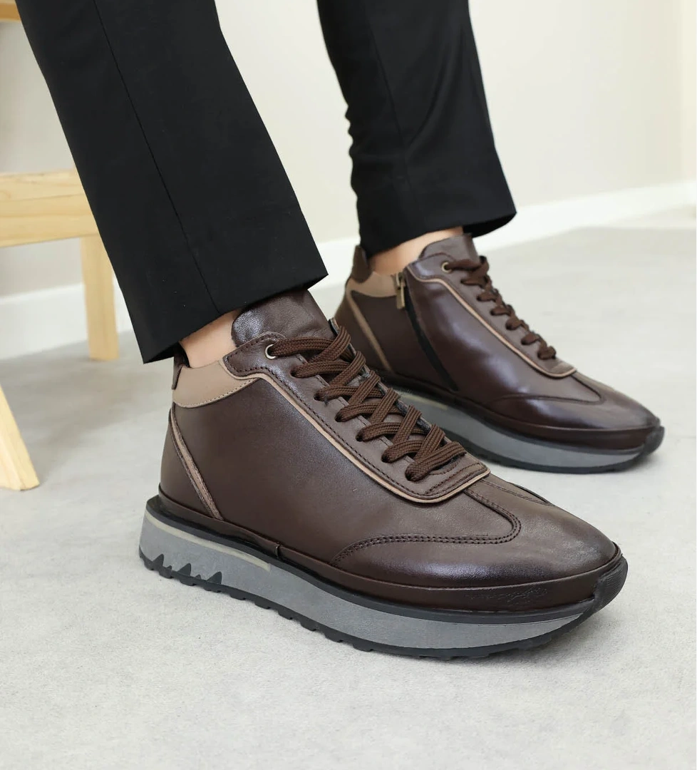 Hakiki Deri Erkek Klasik Bot 855SMA3066 - Görsel 1