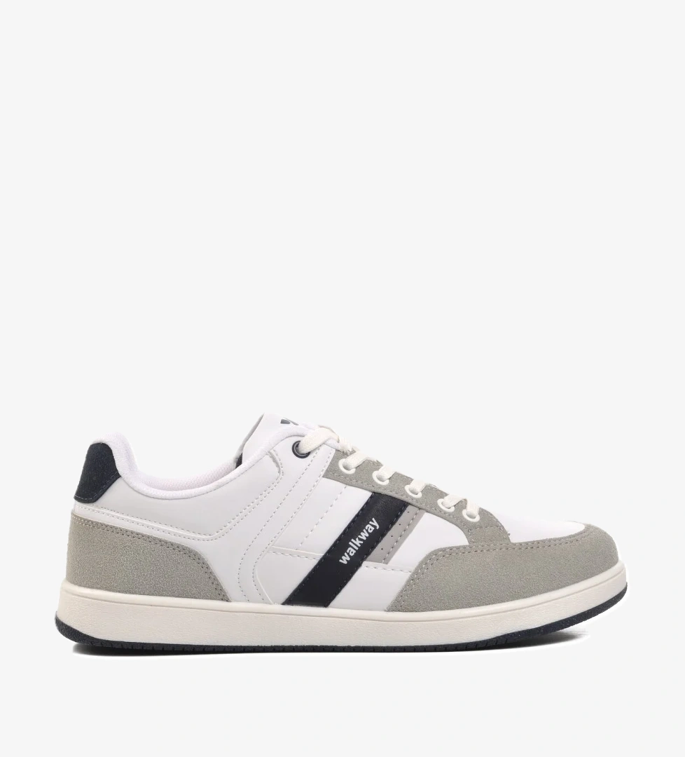 Suzhou Beyaz Bağcıklı Erkek Sneaker