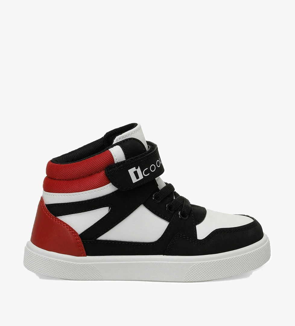 ASSONI P 4PR Beyaz Erkek Çocuk High Sneaker - Görsel 1