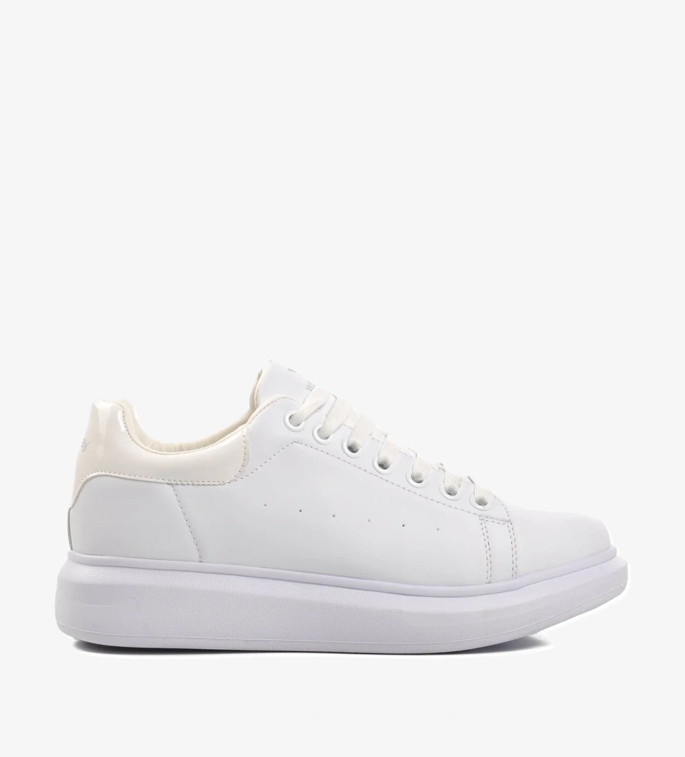 Damascus Geniş Kalıp Beyaz Erkek Sneaker