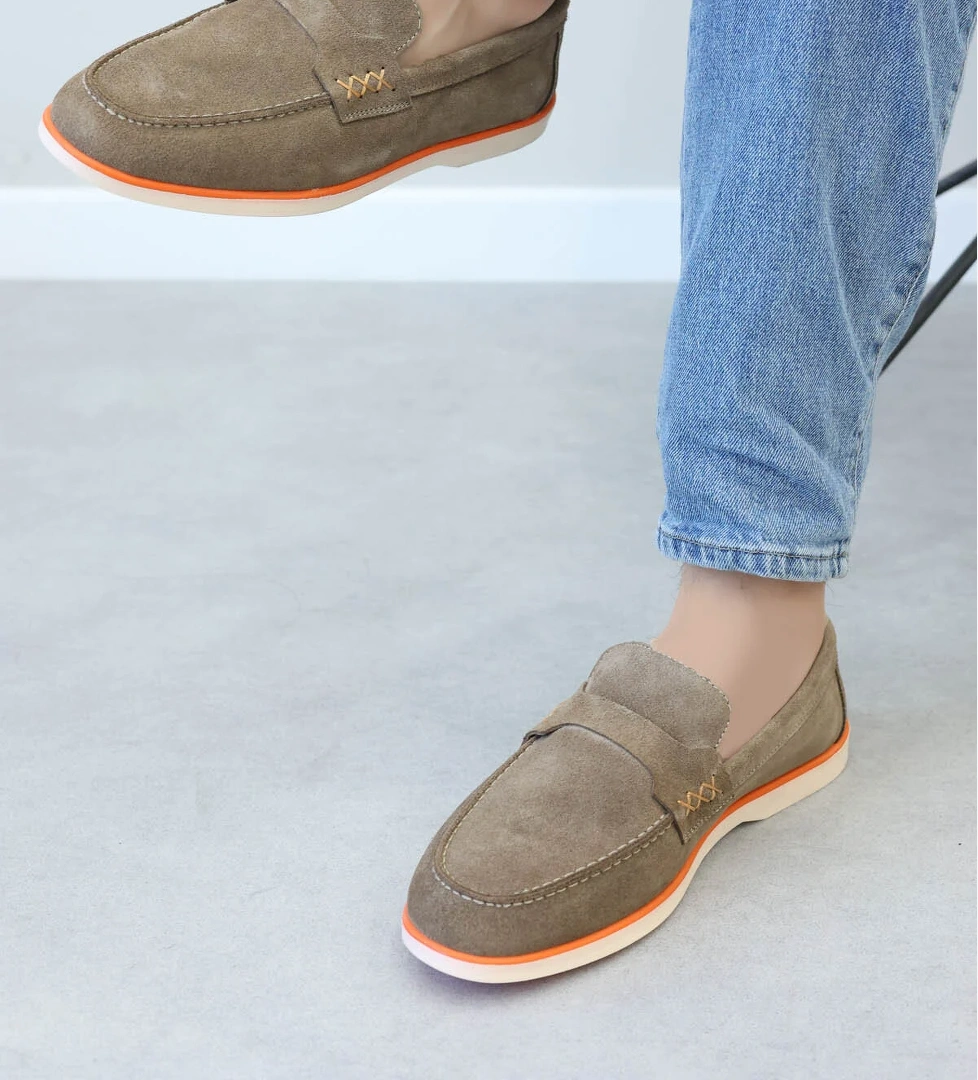 Fast Step Hakiki Deri Erkek Casual Ayakkabı 819ma050lp model görseli