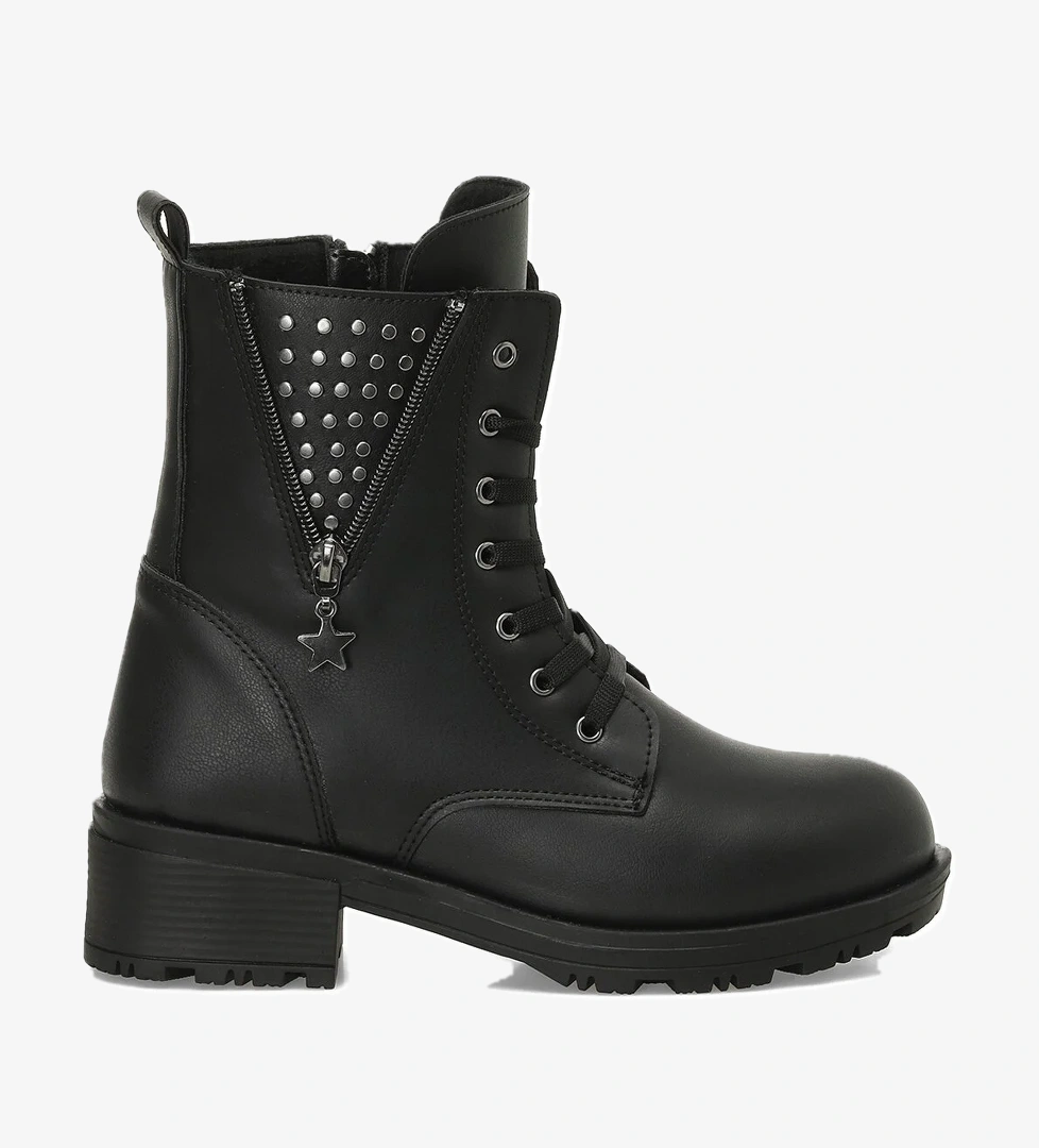 Polaris BARNES G 4PR Siyah Kız Çocuk Biker Bot - Görsel 1