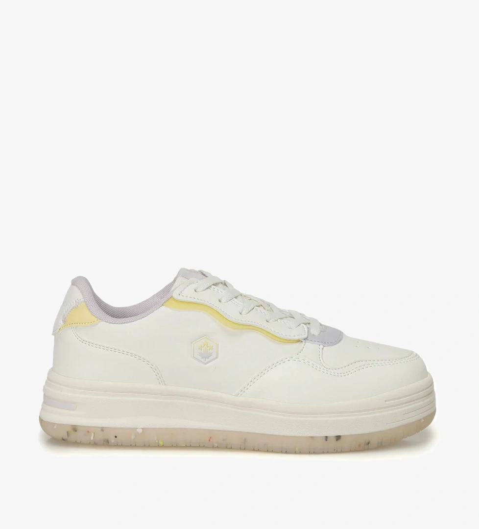 HARLEY 4PR KIRIK BEYAZ Kadın Sneaker - Görsel 1