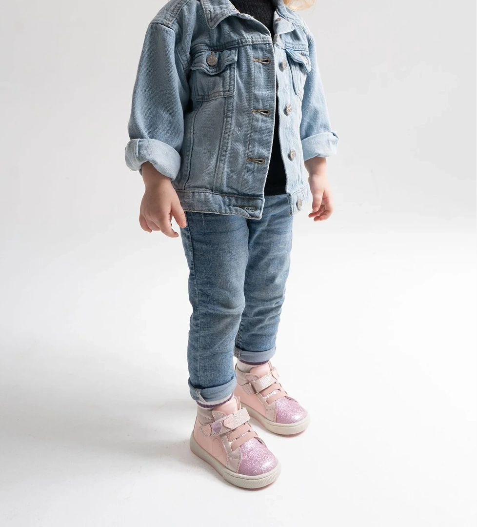 Kız Çocuk Pudra Hakiki Deri Anatomik Günlük Bot - Görsel 1