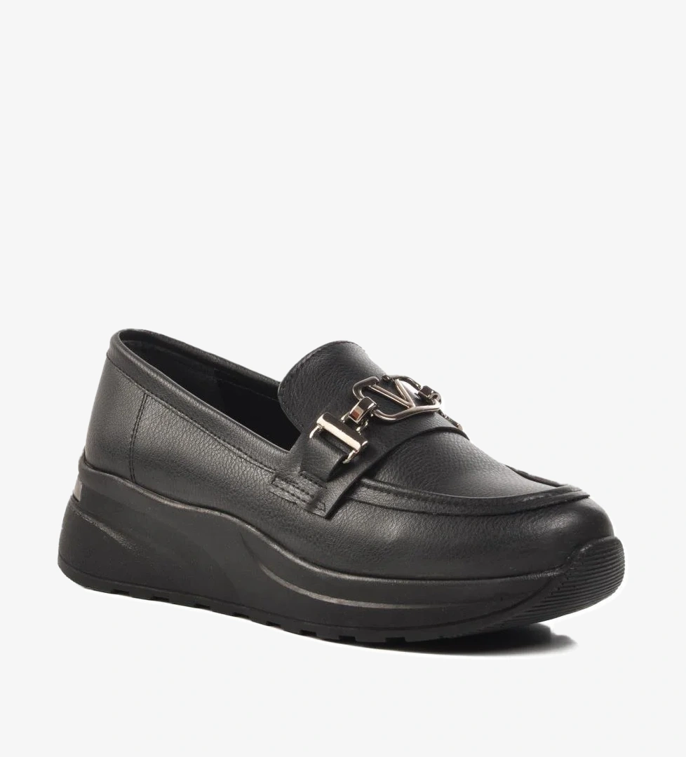 7697 Siyah Kadın Günlük Ayakkabı - Görsel 1