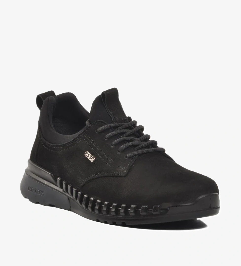 Ayakmod 6280 Antrasit Siyah Ortopedik Deri Erkek Günlük Ayakkabı model görseli